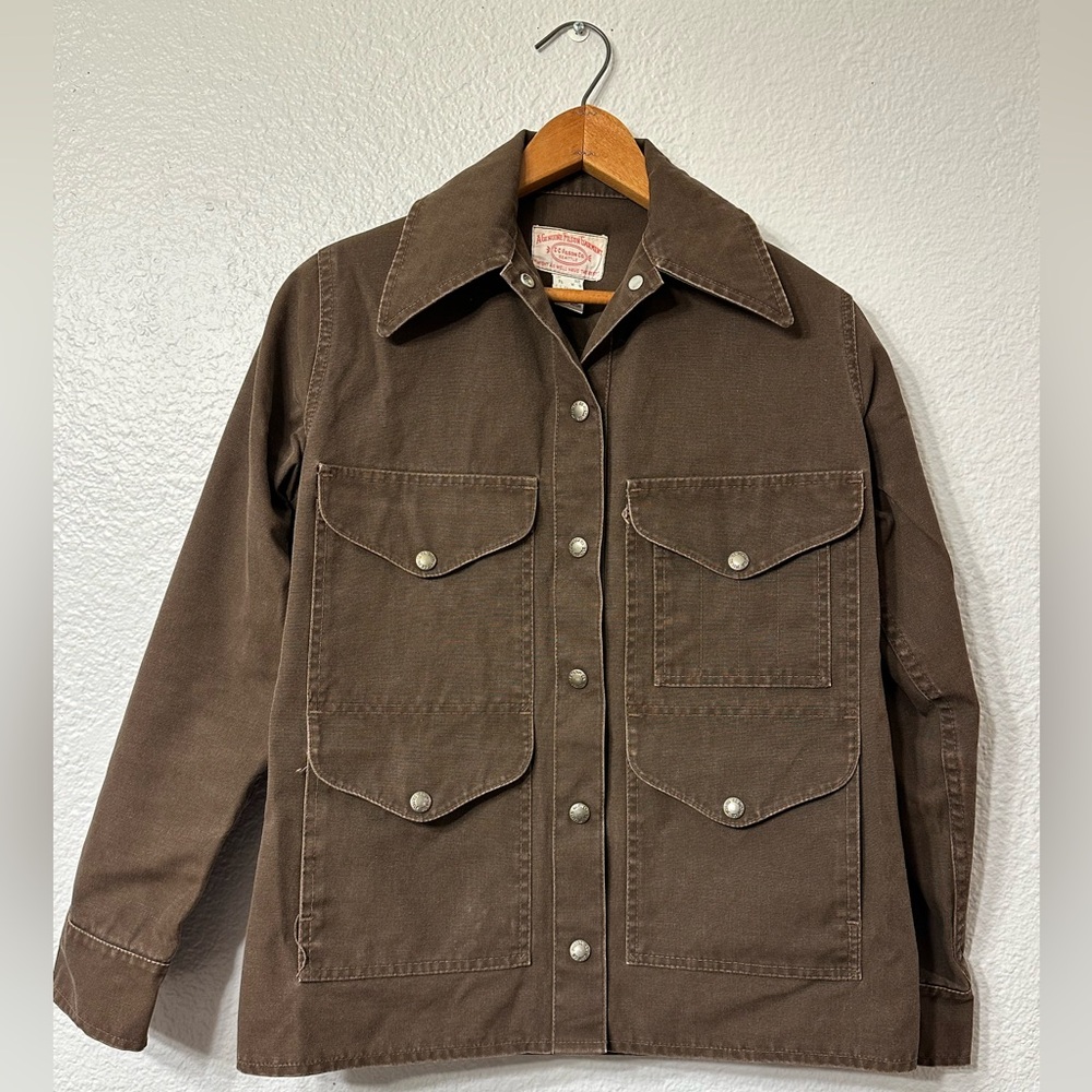 Vintage Filson Chore Coat - Dark Brown (Women’s Small)